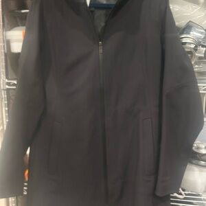 Black Coat-Lululemon Warm and dry!!! Lined Rain coat-AMAZING